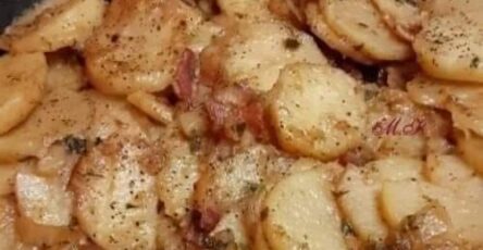 Crispy Fried Potatoes and Onions Recipe | A Tasty Side Dish
