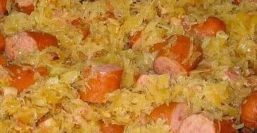 Delicious Polish Sausage Recipe: Sauerkraut and Potatoes