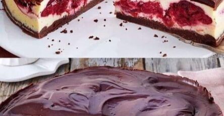 Indulge in Decadence with our Black Forest Cheesecake
