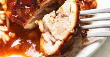 Honey Garlic Baked Chicken