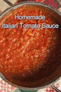 Quick Homemade Italian Tomato Sauce Recipe