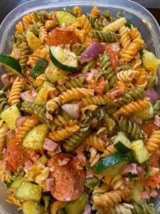 TREE COLOR PASTA SALADE