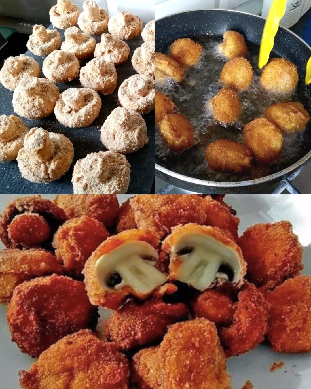 Fried mushrooms - iadun