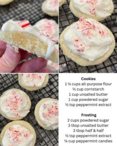 PEPPERMINT MELTAWAYS – A CLASSIC CHRISTMAS COOKIE RECIPE