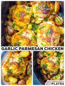 Slow Cooker Garlic Parmesan Chicken