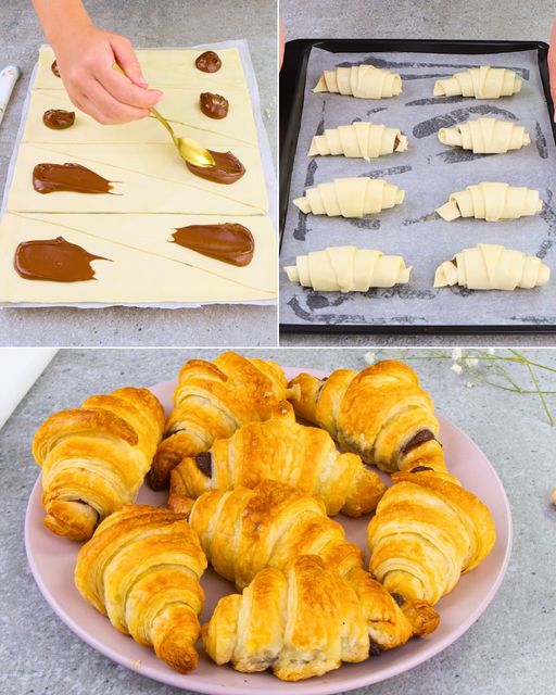 easy chocolate croissants iadun
