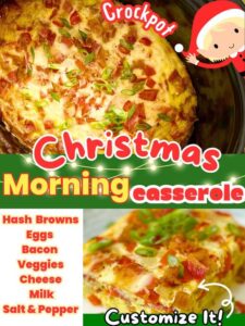 slow cooker egg casserole