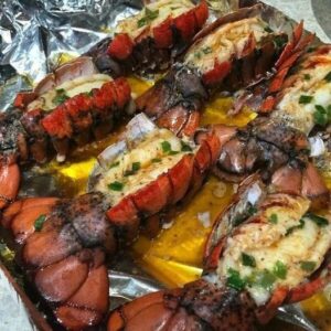 Broiled Lobster Tails