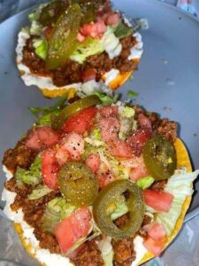 Ground Beef Tostadas