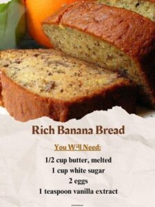 Rich Banana Bread