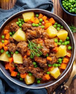 Slow Cooker Hamburger Stew Recipe