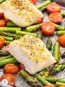 Baked Cod Dish