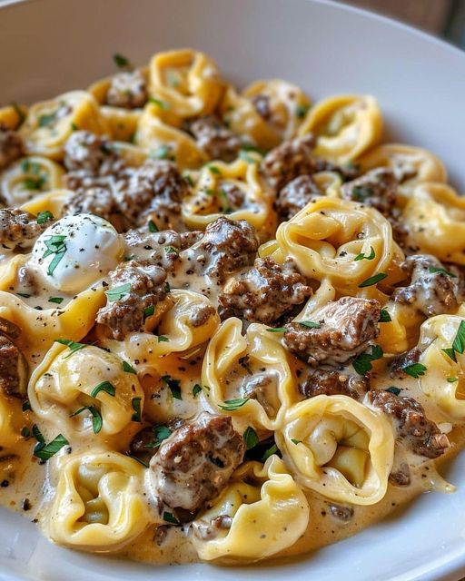 Philly Cheesesteak Tortellini Pasta – iadun