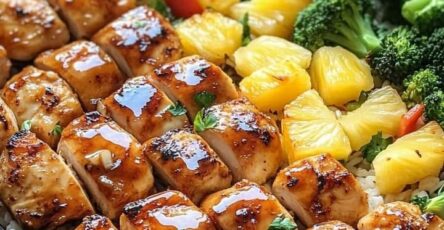 Hawaiian Chicken Sheet Pan