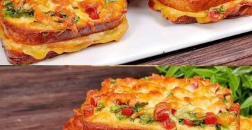 Cheesy Bacon and Sausage Breakfast Bake